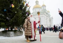 На Собороной площади установят 12-метровую ель