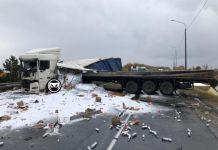 В аварии с тремя грузовиками под Пензой погиб человек