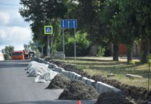Жители Пензы пытались украсть бордюр