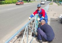 В Пензе обустраивают ограждения в местах концентрации ДТП