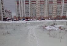 Жители Побочино просят сделать им тротуар
