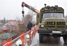 В Пензе заделают швы на мосту по улице Токарной