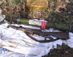 В Пензе полицейские обнаружили тайник с оружием