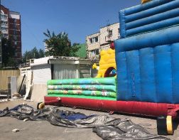 В Пензе закрыли опасный батут