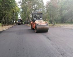 В Пензе идет ремонт участка дороги на улице Попова