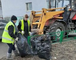 С улиц Пензы после уборки обещают вывезти все мешки с мусором 