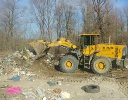 В Пензе с Шуиста вывезли более 240 кубометров мусора