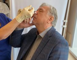 В Пензе идет интраназальная вакцинация от ковида