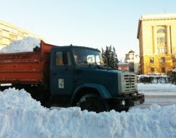 Вся техника вышла на уборку снега