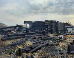 В области в пожаре погибли три человека