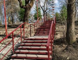 В Пензе Тропу здоровья соединят лестницами с парком Белинского