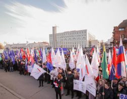 В Пензе прошёл митинг за Крым