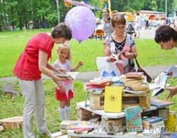 Библиотека под открытым небом в Пензе