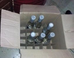 Житель Кузнецка пытался продать 1860 бутылок опасного алкоголя