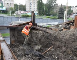Пензенцам сообщили о ходе ремонта подпорной стены на 8 Марта