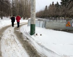Пензенские автовладельцы вынуждены ездить по газонам