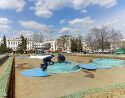 Центральный фонтан в Пензе планируют запустить 1 мая