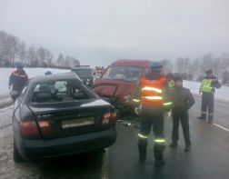Пензенские спасатели вытащили из искаженной машины ребенка