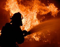 В Пензенской области в пожаре пострадал 42-летний мужчина