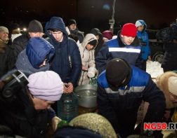 В Пензе будут охранять разбор освященной воды