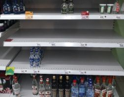 В пензенских супермаркетах исчезла дешевая водка