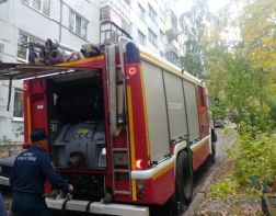 В Пензе эвакуировали 50 человек из-за пожара в многоквартирном доме