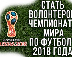 В Пензе ищут волонтеров на FIFA-2018