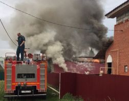 В сети обсуждают сильный пожар в Спутнике 