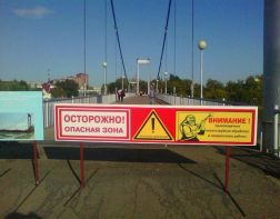 Подвесной мост на период покраски перекрываться не будет