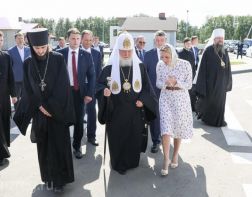 Патриарх Кирилл посетил арт-поместье «Новые берега» под Пензой