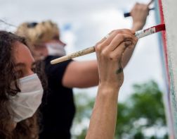 В Пензе проходит фестиваль граффити 
