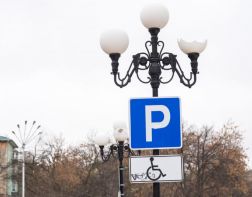 В Пензе водитель дорогой иномарки выехал с платной парковки через газон.ВИДЕО 