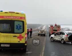 В Кривозерье столкнулись два автомобиля