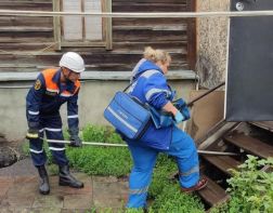 В Пензе собака не пускала медиков к больному