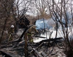 Пожар в детском лагере в Ахунах тушили 24 человека