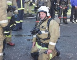 В Пензе из пожара на Ульяновской спасли двух детей