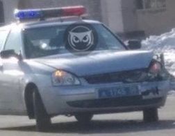В Терновке автомобиль ГИБДД попал в дорожную аварию