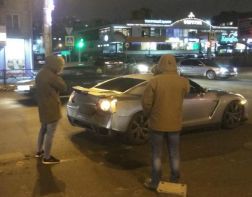 В Пензе «Жигули» помял дорогую иномарку, - соцсети