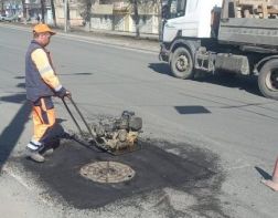 В Пензе начали ремонтировать дороги