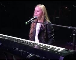 10-летняя пензячка выступила на концерте Басты. ВИДЕО
