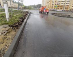 В Пензе продолжается реконструкция улицы Антонова 