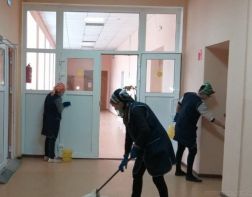 Школы Пензы продезинфицируют 