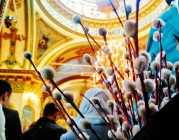 Православные пензенцы отмечают Вербное воскресенье