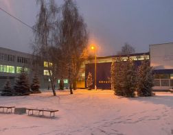 В Пензе - первый снегопад