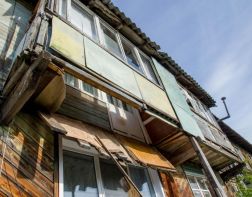 В Пензе балкон рухнул на землю вместе с пенсионеркой