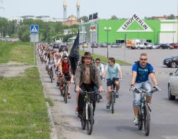 В Пензе прошел первый велопарад