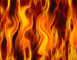 В Лопатинском районе заживо сгорели два человека 