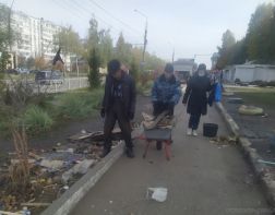 ﻿Жители Арбекова пожаловались на дачников под окнами