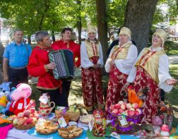 "Пензенский Спас"  отметили  праздником урожая и народными гуляниями