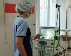 В Пензе за 5 млн рублей врачи получили новый аппарат ИВЛ